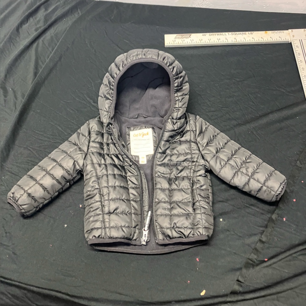 Cat & Jack black  Puffer Jacket